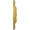 Ekena Millwork Granada Ceiling Medallion (Fits Canopies up to 7 1/8"), 23 3/8"OD x 3 5/8"ID x 2 1/2"P, Rich Gold CM23GARGS - alternate 4